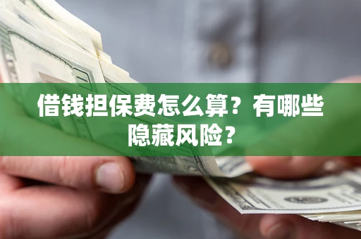 北京借钱担保费怎么算？有哪些隐藏风险？