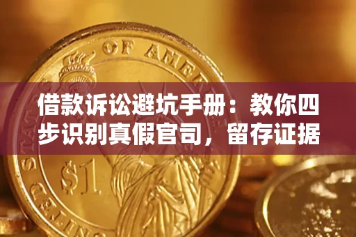 北京借款诉讼避坑手册：教你四步识别真假官司，留存证据不踩雷