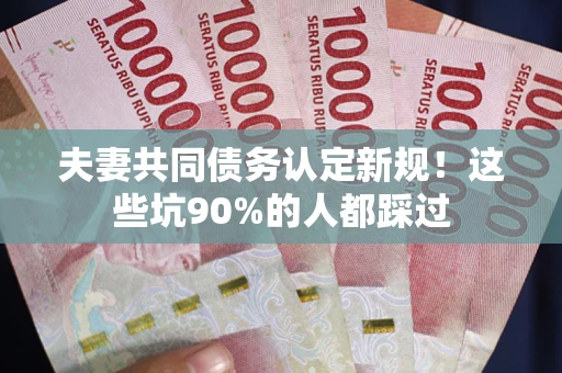 北京夫妻共同债务认定新规！这些坑90%的人都踩过