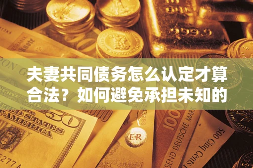 北京夫妻共同债务怎么认定才算合法？如何避免承担未知的债务风险？